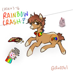 Size: 894x894 | Tagged: safe, artist:3dvinyle, imported from derpibooru, oc, oc only, earth pony, pony, solo