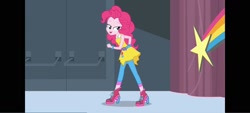 Size: 1600x720 | Tagged: safe, imported from derpibooru, screencap, pinkie pie, human, equestria girls, female, pillarboxing, solo