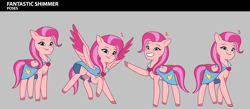 Size: 2884x1258 | Tagged: safe, imported from derpibooru, pegasus, pony, fantastic shimmer, female, g5, mare, my little pony: tell your tale, strawberry supreme