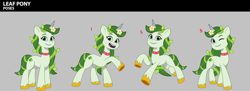 Size: 2854x1039 | Tagged: safe, imported from derpibooru, pony, unicorn, female, g5, horn, leaf (g5), mare, my little pony: tell your tale