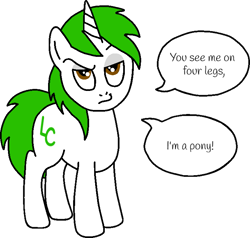 Size: 749x712 | Tagged: safe, artist:lonstecation, imported from derpibooru, oc, oc only, oc:lonstecation, pony, unicorn, cool, devious, horn, male, monochrome, png, reference, simple background, solo, song, speech bubble, stallion, text, transparent background