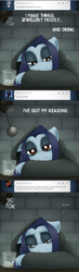 Size: 1500x5138 | Tagged: safe, artist:drxii, imported from derpibooru, oc, oc:ipsywitch, pony, friendship is magic, ask, dialogue, female, my little pony, tumblr