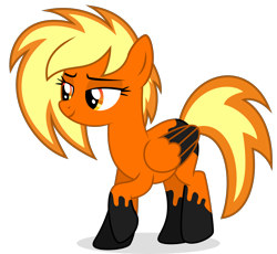 Size: 3000x2756 | Tagged: safe, artist:keronianniroro, imported from derpibooru, oc, oc only, oc:sundowner, pegasus, pony, coat markings, simple background, solo, transparent background, vector