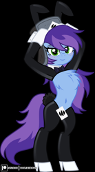 Size: 3000x5440 | Tagged: safe, artist:moliminous, imported from derpibooru, oc, oc only, oc:cher nobyl, pony, chest fluff, hat, stupid sexy cher nobyl, stupid sexy oc, ushanka