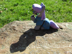 Size: 2646x1985 | Tagged: safe, alternate version, artist:malte279, imported from derpibooru, part of a set, maud pie, earth pony, pony, boulder (g4), concrete, craft, female, mare, outdoors, sculpture, solo, ytong