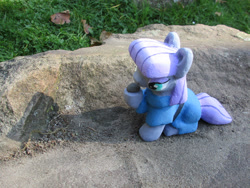 Size: 2824x2118 | Tagged: safe, alternate version, artist:malte279, imported from derpibooru, part of a set, maud pie, earth pony, pony, boulder (g4), concrete, craft, female, mare, outdoors, sculpture, solo, ytong