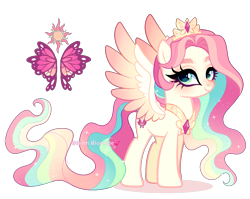 Size: 1993x1585 | Tagged: safe, artist:gihhbloonde, imported from derpibooru, oc, pegasus, pony, female, mare, parents:flutterlestia, simple background, solo, transparent background