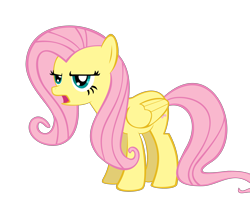 Size: 3000x2500 | Tagged: safe, artist:originalcanadian, imported from derpibooru, fluttershy, pegasus, bridle gossip, female, flutterguy, solo