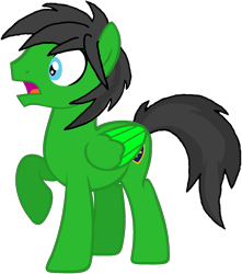 Size: 1721x1946 | Tagged: safe, artist:star-armour95, imported from derpibooru, oc, oc only, oc:star armour, pegasus, male, simple background, solo, stallion, surprised, transparent background, vector