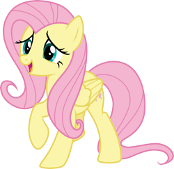 Size: 3084x3000 | Tagged: safe, artist:cloudy glow, imported from derpibooru, fluttershy, pegasus, female, simple background, solo, transparent background, vector