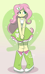 Size: 828x1353 | Tagged: safe, artist:delijz, imported from derpibooru, fluttershy, equestria girls, solo