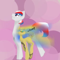 Size: 900x900 | Tagged: safe, artist:artychanforever, imported from derpibooru, oc, oc:marussia, pony, duo, female, male, nation ponies, old art, ponified, russia, shipping, straight, ukraine