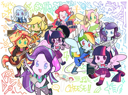 Size: 1200x889 | Tagged: safe, imported from twibooru, equestria girls, image, needs more jpeg, solo