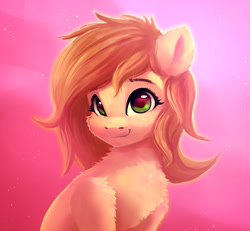 Size: 2004x1854 | Tagged: safe, artist:itssim, imported from derpibooru, oc, oc only, earth pony, pony, cheek fluff, chest fluff, commission, earth pony oc, female, fluffy, looking at you, mare, oc name needed, smiling, smiling at you, solo