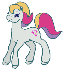 Size: 207x227 | Tagged: safe, imported from derpibooru, light heart, earth pony, pony, my little pony: friendship gardens, closed mouth, cute, digital art, female, g2, g2 heartabetes, mare, pc game, pixel art, simple background, smiling, solo, sprite, transparent background, video game