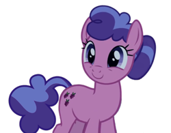 Size: 924x720 | Tagged: safe, edit, edited screencap, editor:marefieber, imported from derpibooru, screencap, berry blend, berry bliss, earth pony, pony, school raze, season 8, spoiler:s08, dark, female, friendship student, happy, mare, png, simple background, smiling, solo, student, transparent background, turned head