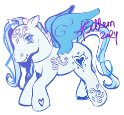 Size: 2100x1960 | Tagged: safe, imported from derpibooru, star catcher, pegasus, pony, g3, general, hellem, toy interpretation