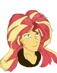 Size: 512x660 | Tagged: safe, imported from derpibooru, sunset shimmer, equestria girls, digital art, pixel art