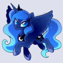 Size: 500x500 | Tagged: safe, artist:scarlet-spectrum, imported from derpibooru, princess luna, alicorn, pony, solo