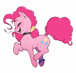 Size: 3912x3760 | Tagged: safe, artist:captainpudgemuffin, imported from derpibooru, pinkie pie, pony, cute, diapinkes, singing