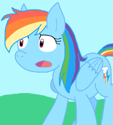 Size: 683x756 | Tagged: safe, artist:cmara, imported from derpibooru, rainbow dash, pegasus, female, solo