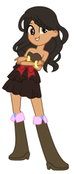 Size: 326x766 | Tagged: safe, artist:spiralofficialartsyt, imported from derpibooru, oc, oc only, equestria girls, equestria girls oc, equestria girls-ified, high school musical, simple background, solo, taylor mckenzie, transparent background