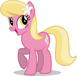 Size: 385x380 | Tagged: safe, artist:sunburst1ng, imported from derpibooru, lily, lily valley, earth pony, pony, adobe animate, adobe flash, puppet rig, simple background, solo, transparent background