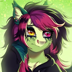 Size: 2048x2048 | Tagged: safe, artist:hakaina, oc, oc only, pony, eyeshadow, female, makeup, mare