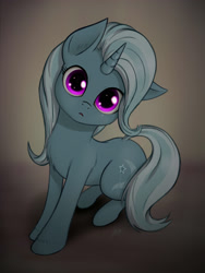 Size: 3000x4000 | Tagged: safe, artist:zetamad, imported from derpibooru, trixie, pony, unicorn, chest fluff, cute, diatrixes, female, head tilt, horn, looking at you, mare, open mouth, solo, weapons-grade cute