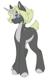 Size: 673x1000 | Tagged: safe, artist:kazmuun, imported from derpibooru, oc, pony, unicorn, female, horn, mare, simple background, solo, transparent background