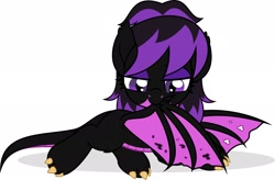 Size: 2048x1346 | Tagged: safe, artist:jhayarr23, oc, oc only, dracony, dragon, hybrid, pony, female, lying down, mare