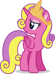 Size: 2498x3389 | Tagged: safe, artist:cirillaq, imported from derpibooru, princess skyla, pony, crown, jewelry, older, regalia, simple background, solo, transparent background, vector