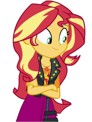 Size: 1512x2016 | Tagged: safe, edit, edited screencap, editor:cutler1228, imported from derpibooru, screencap, sunset shimmer, human, equestria girls, female, not a vector, simple background, solo, transparent background