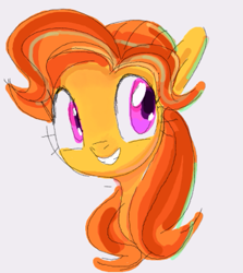 Size: 455x511 | Tagged: safe, artist:norre, oc, oc:copper planks, earth pony, pony, simple background, smiling, solo