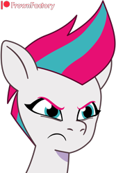 Size: 2395x3592 | Tagged: safe, artist:frownfactory, imported from derpibooru, zipp storm, pegasus, pony, angry, female, frown, g5, mare, my little pony: tell your tale, simple background, solo, transparent background, unamused, vector, zipp storm is not amused