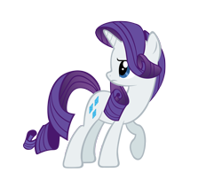 Size: 1600x1355 | Tagged: safe, artist:shho13, imported from derpibooru, rarity, pony, unicorn, female, horn, mare, raised hoof, simple background, solo, transparent background, vector