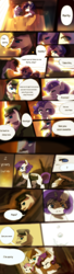 Size: 1200x4393 | Tagged: safe, artist:aquagalaxy, imported from derpibooru, hondo flanks, rarity, sweetie belle, earth pony, pony, unicorn, comic, dialogue, female, filly, foal, horn, male, mare, speech bubble, stallion, war