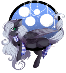 Size: 4041x4423 | Tagged: safe, artist:krissstudios, imported from derpibooru, oc, oc only, pegasus, pony, absurd resolution, clothes, colored wings, dreamcatcher, female, mare, scarf, simple background, socks, solo, striped scarf, striped socks, transparent background, two toned wings, wings