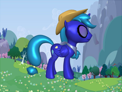 Size: 1200x900 | Tagged: safe, imported from derpibooru, oc, oc only, pony creator, 3d, 3d pony creator, hat, hell, ponylumen, solo