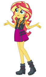 Size: 2428x4000 | Tagged: safe, edit, edited screencap, editor:cutler1228, imported from derpibooru, screencap, sunset shimmer, human, equestria girls, background removed, female, geode of empathy, magical geodes, not a vector, simple background, solo, transparent background