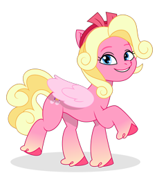 Size: 3000x3311 | Tagged: safe, artist:keronianniroro, imported from derpibooru, pipp petals, pegasus, pony, coat markings, concave belly, female, g5, hat, looking at you, mare, my little pony: tell your tale, simple background, skinny pipp, slender, socks (coat markings), solo, thin, transparent background, unshorn fetlocks, vector