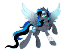 Size: 8808x6120 | Tagged: safe, artist:xxcheerupxxx, imported from derpibooru, oc, oc only, oc:zeru music, pegasus, pony, choker, female, mare, simple background, solo, spiked choker, transparent background