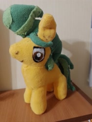 Size: 3000x4000 | Tagged: safe, artist:jbond, imported from derpibooru, hitch trailblazer, earth pony, pony, g5, handmade, indoors, irl, male, photo, photography, plushie, solo, stallion