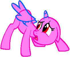 Size: 246x199 | Tagged: safe, artist:kharmacal, imported from derpibooru, base, floppy ears, looking back, picture for breezies, pixel-crisp art, simple background, solo, transparent background