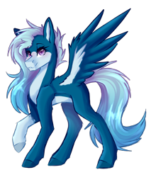 Size: 2480x2904 | Tagged: safe, artist:fluxittu, imported from derpibooru, oc, oc:night sky, pegasus, pony, female, mare, simple background, solo, transparent background