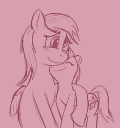 Size: 800x856 | Tagged: artist needed, safe, imported from derpibooru, derpy hooves, dinky hooves, pegasus, unicorn, cute, daaaaaaaaaaaw, equestria's best mother, foal, horn, monochrome, redscale