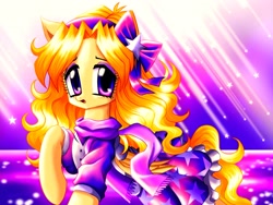 Size: 2989x2243 | Tagged: safe, artist:starystory, imported from derpibooru, oc, oc only, pegasus, pony, blonde, stars