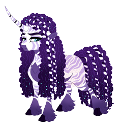 Size: 4400x4500 | Tagged: safe, artist:gigason, imported from derpibooru, oc, oc:calm mind, hybrid, zebra, zebroid, zony, absurd resolution, female, interspecies offspring, magical lesbian spawn, offspring, parent:twilight sparkle, parent:zecora, parents:twicora, simple background, solo, transparent background