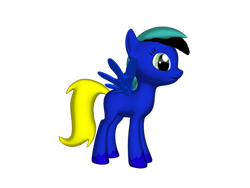 Size: 749x562 | Tagged: safe, artist:ramirocalderoniv, imported from derpibooru, oc, pony, 3d, ponified, solo