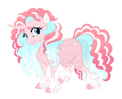 Size: 4064x3313 | Tagged: safe, artist:gigason, imported from derpibooru, oc, oc only, oc:pinwheel mint, pony, unicorn, female, high res, horn, magical lesbian spawn, mare, obtrusive watermark, offspring, parent:lyra heartstrings, parent:pinkie pie, parents:lyrapie, simple background, solo, transparent background, watermark